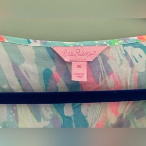 Lilly Pulitzer Bright Print Top XS